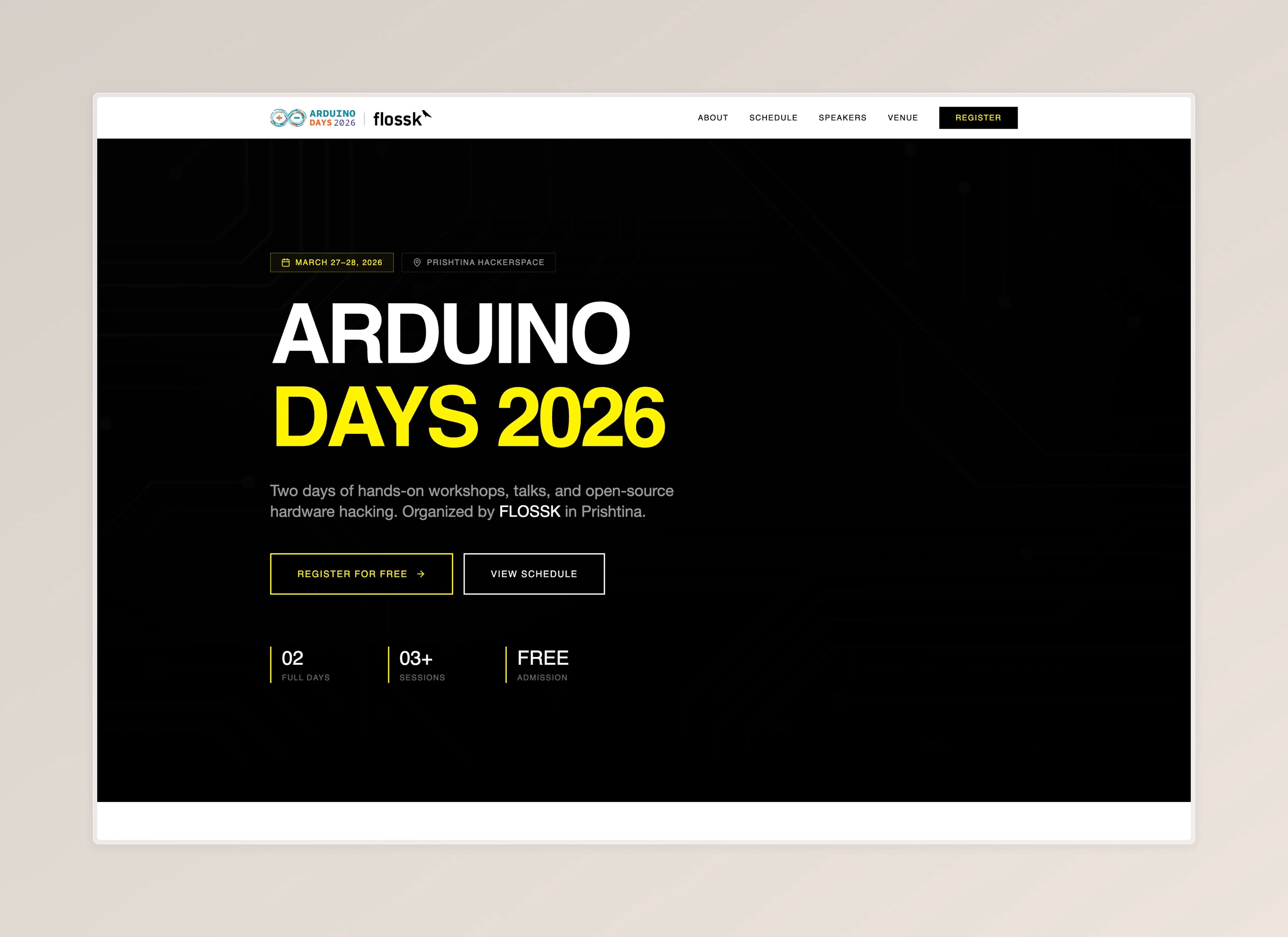 Arduino Days Kosova
